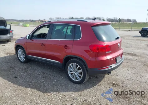 2015 Volkswagen Tiguan Sel from USA, damaged, VIN WVGAV7AX2FW094572